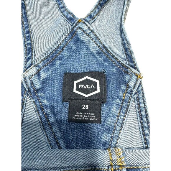 RVCA Blue Denim Jumpsuit - Picture 4 of 8